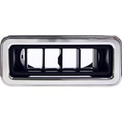 VINTAGE AIR UNDERDASH VENT *BLACK*  3-7/8 X 1-9/16 RECT VINTAGEAIR - 49356-VUL