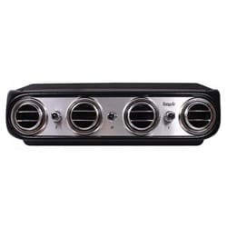 HERITAGE HEAT COOL  UNDERDASH BRUSHED ALUM FACE VINTAGE AIR - 674013