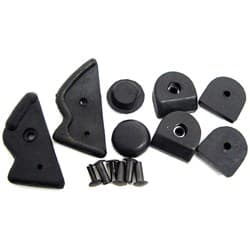 1933-34  HOOD BUMPER KIT 14PC INCL HARDWARE VINTIQUE - 40-16761-S