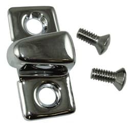1933/40 CLOSED  MALE DOVETAILS EA  STAINLESS STEEL INC SCREWS VINTIQUE - 40-35577-ASS