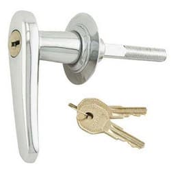 1932-34 DECK LID HANDLE LOCKING DIE CAST-CHROME VINTIQUE - 40-702352