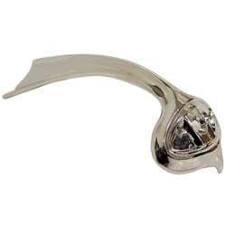 1934 FORD RAD SHELL ORNAMENT CHROME PLATED-C/W HARWARE VINTIQUE - 40-8215