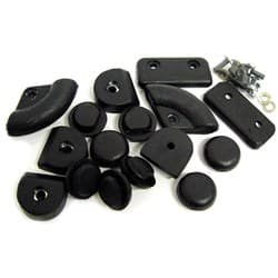 1936  HOOD BUMPER KIT 26PC INCL HARDWARE VINTIQUE - 68-16761-S