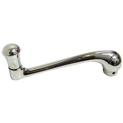1936 WINDOW RISER HANDLE SUIT CLOSED CAR *CHROME*  EA VINTIQUE - 68-702780-E