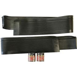 39 STD 1937/38 RUNNING BOARD RUBBER COVER SET VINTIQUE - 78-16450/1