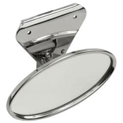 1928/31 FORD CLOSEDCAR INSIDE REARVIEW MIRROR STAINLESS VINTIQUE - A-17682-SR