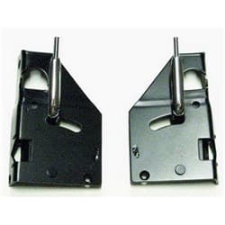 1928 FORD OPEN CAR DOOR LATCH SET (PR) WITH CHROME ARM VINTIQUE - A-35655/56-AR