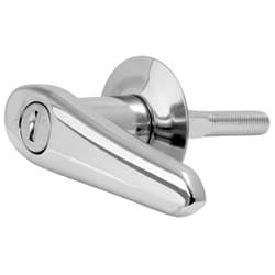 1928-31 TRUNK DECK LID HANDLE LOCKING*CHROME* INCL 2 KEYS VINTIQUE - A-702352