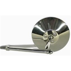 1928-29 ROADSTER POST MIRROR POLISHED STAINLESS VINTIQUE - AR-17700-P
