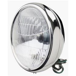 1932 STAINLESS HEAD LAMPS  PR POLISH-NO TURN SIGNAL VINTIQUE - B-13000-QS