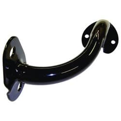 1932 TAIL LAMP STANDS  LHS BLACK PAINTED VINTIQUE - B-13471