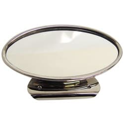 1932/36 INSIDE REARVIEW MIRROR OVAL HOT ROD SUIT OPEN CAR VINTIQUE - B-17681-SR