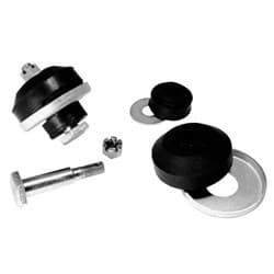 1932/36 V8 MOTOR MOUNT RUBBER/WASHER/BOLT   EA VINTIQUE - B-6038-S