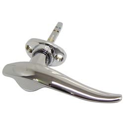 1932 OUTSIDE DOOR HANDLE  EA CHROME-RIGHT HAND CLOSED CAR VINTIQUE - B-702350