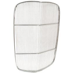 1932 STAINLESS GRILLE INSERT NO CRANKHOLE C/W MOUNT H'WARE VINTIQUE - B-8200-SR