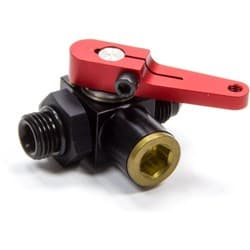 3WAY SHUT OFF -6AN BULKHEAD - BALL VALVE WATERMAN - 935566B