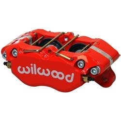 DYNAPRO DUST BOOT CALIPER RED, 1.75" PISTONS, .81" DISC WILWOOD / 120-11482-RD