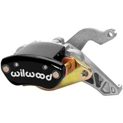 MC4 MECHANICAL PARKING BRAKE CALLIPER, L/H, BLACK, .81" WILWOOD / 120-12070-BK