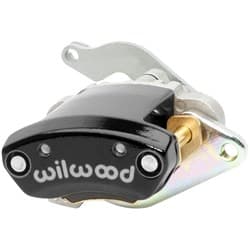 MC4 MECHANICAL PARKING BRAKE CALLIPER, L/H, BLACK, 1.10" WILWOOD / 120-15485-BK