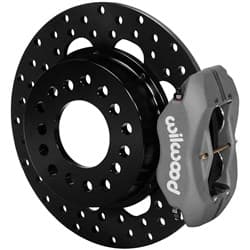 REAR DRAG KIT LARGE FORD ENDS DRILLED WILWOOD - 140-0261-BD