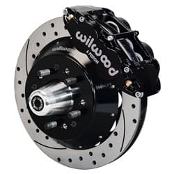FNSL6R FRONT BRAKE KIT, 13" DRILLED, FORD MUSTANG 1965-69 WB140-10219-D