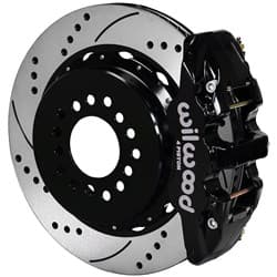 REAR PARK KIT BIG FORD EARLY 4 PISTON,14"DRILL ROTOR 2.36" WILWOOD / WB140-10947-D