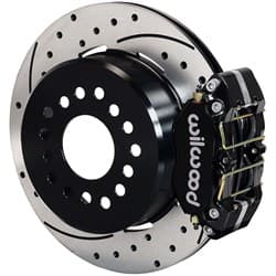DUST BOOT PARK BRAKE KIT 12.19 DRILLED, SMALL FORD 2.50" OS WILWOOD / WB140-13206-D