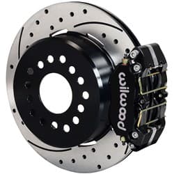 DUST BOOT PARK BRAKE KIT 12.19 DRILLED, BIG FORD NEW 2.50" OS WILWOOD / WB140-13207-D