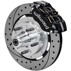DUST BOOT 12.19" FRONT BRAKE FORD MUSTANG II 74-78, DRILLED WILWOOD - 140-13377-D KIT