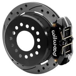 LOW PROFILE DUST SEAL REAR KIT 11", SMALL FORD, 2.5" OFFSET WILWOOD / 140-15604-d