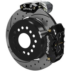 DUST BOOT ELECT PARK BRAKE KIT 12.19", BIG FORD NEW, 2.5" O/S WILWOOD / 140-15843-D-DB