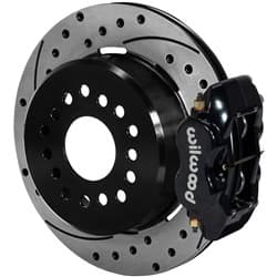 D/LITE 4PIST REAR SMALL FORD INTERNAL PARK BRAKE 12.19" WILWOOD - 140-7143-D