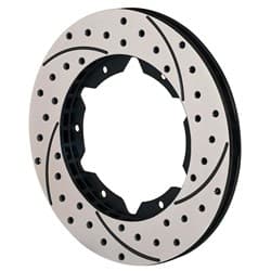 ROTOR 10" x .810" IRON R/H BLACK WILWOOD / WB160-7097-BK