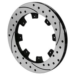 SRP DRILLED ROTOR 12.19", RH .810" THICK, 8 x 7.62" PCD WILWOOD / 160-7105-BK