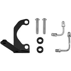 LH BRACKET KIT FOR COMBINATION PROP VALVE & TANDEM REMOTE M/C WILWOOD - 220-14247