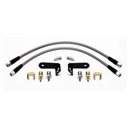 FLEX BRAKE LINE KIT MUSTANG'70 -'73 FRONT WILWOOD / 220-9195
