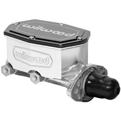 COMPACT TANDEM MASTER CYLINDER 1" BORE, POLISHED, NO PUSHROD WILWOOD - 260-14959-P