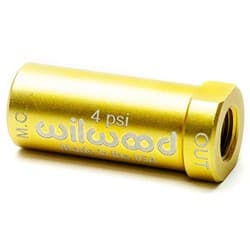 RESIDUAL PRESSURE VALVE, 4PSI GOLD, NO FITTINGS WILWOOD - 260-15365