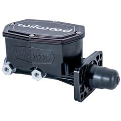 COMPACT TANDEM M/CYL, MOPAR 4-BOLT, 1-1/8" BORE, NO P/ROD WILWOOD - 260-16793-BK