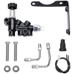 COMBINATION PROPORTIONING VALVE & L/H BRACKET KIT, MOPAR WILWOOD / 260-17117