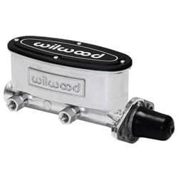WILWOOD HIGH VOLUME TANDEM MASTER CYL 1" BORE POLISHED WILWOOD - 260-8555-P