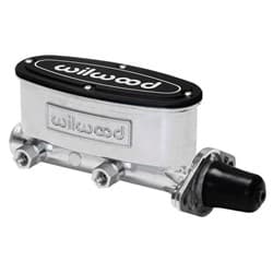 WILWOOD HIGH VOLUME TANDEM MASTER CYL 1-1/8" BORE POLISH WILWOOD - 260-8556-P