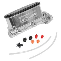 HIGH VOLUME TANDEM MASTER CYL 7/8DIECAST DUAL OUTLET W/PUSH WILWOOD - 260-9439