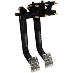 WILWOOD BRAKE PEDAL 6:25 SWING MOUNT DUAL MASTER CYL WILWOOD - 340-11299