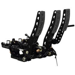 WILWOOD 3 PEDAL FLOOR MOUNT ASSEMBLY W/ THROTTLE LINK WILWOOD - 340-12411