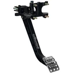REVERSE MOUNT PEDAL ASSY ADJUSTABLE DUAL M/CYL WILWOOD / WB340-12509