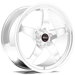 RT-S S71 17x5" POLISHED 5x4.50", 3.3" BS. MEDIUM PAD WELD / 71MP7050A33A