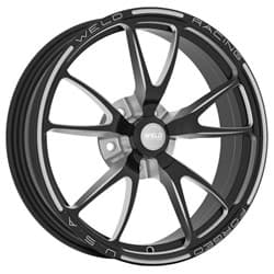 FULL THROTTLE 15x3.5" BLACK 1.75 BS, ANGLIA SPINDLE MOUNT WELD - 782B-15000