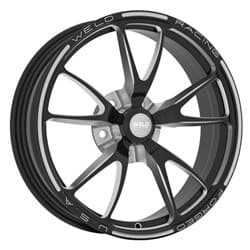 FULL THROTTLE 15x3.5" BLACK 1.75 BS, STRANGE SPINDLE MOUNT WELD - 782B-15001
