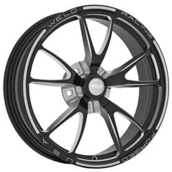 15x3.5 FULL THROTTLE 2.25" B/S BLACK 5x4.75" 1 PIECE RIM WELD - 782B-15272